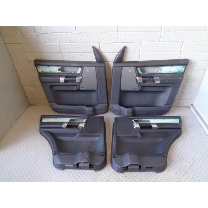 Discovery 4 Door Cards Black x4 Harman Kardon Land Rover 2009 to 2012 K26084