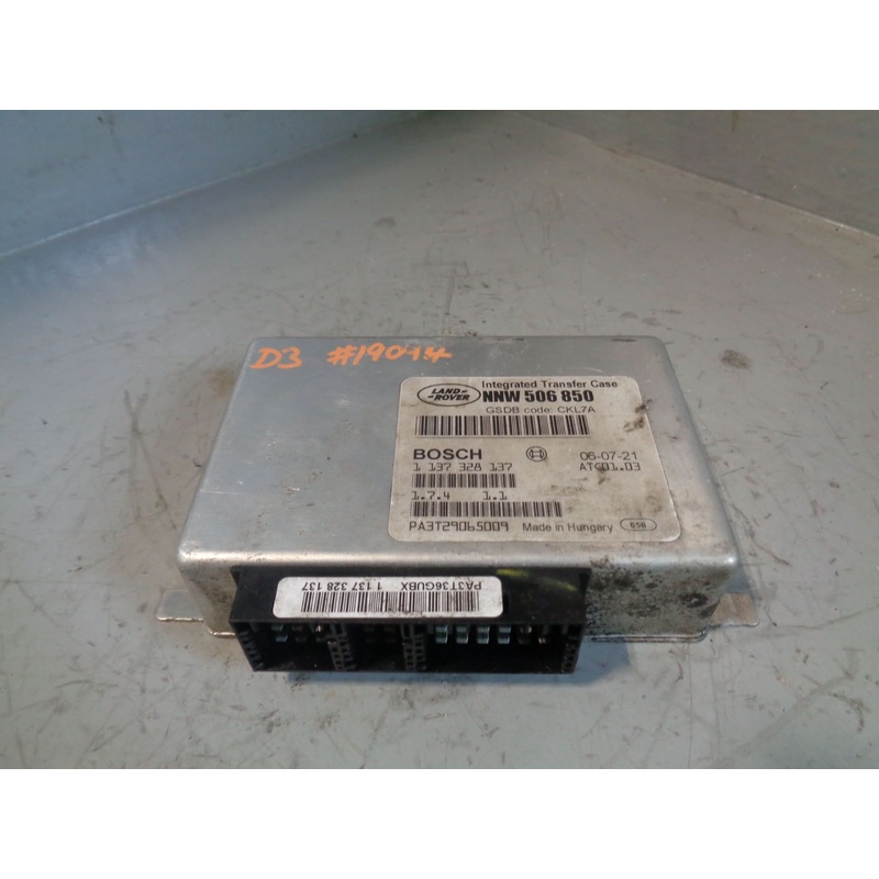 Transfer Case Module ECU NNW506850 Land Rover Discovery 3 Range Rover Sport