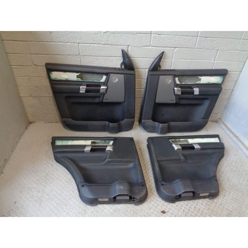 Discovery 4 Door Cards Black x4 Harman Kardon Land Rover 2009 to 2012 L21104