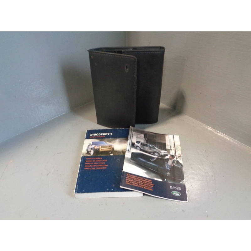Discovery 3 Handbook User Manual in Wallet Land Rover 2004 to 2009 C11114B