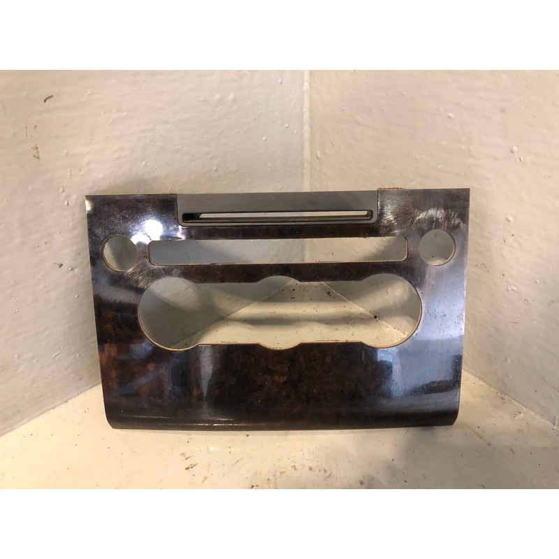 Range Rover L405 Heater Control Rear Trim Panel Surround Burr Wood 2013 to 2017