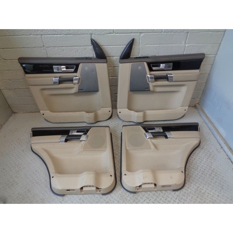 Discovery 4 Door Cards Beige x4 Harman Kardon Land Rover 2009 to 2012 L11124