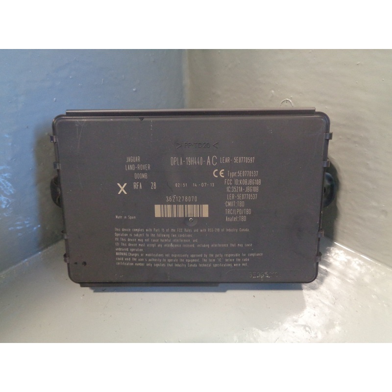 Discovery 4 Keyless Control Module DPLA-19H440-AC Land Rover 2009 to 2013