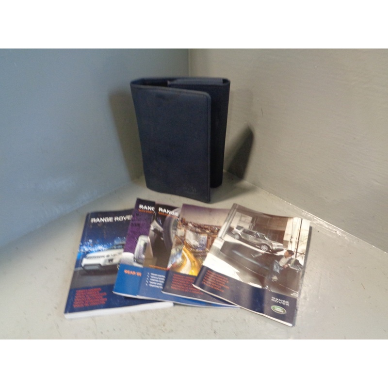 Range Rover Evoque Handbook User Manual in Wallet L538 2011 to 2018 L02015