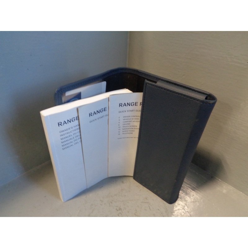 Range Rover L405 Handbook User Guides and Wallet 2013 to 2017 K21015