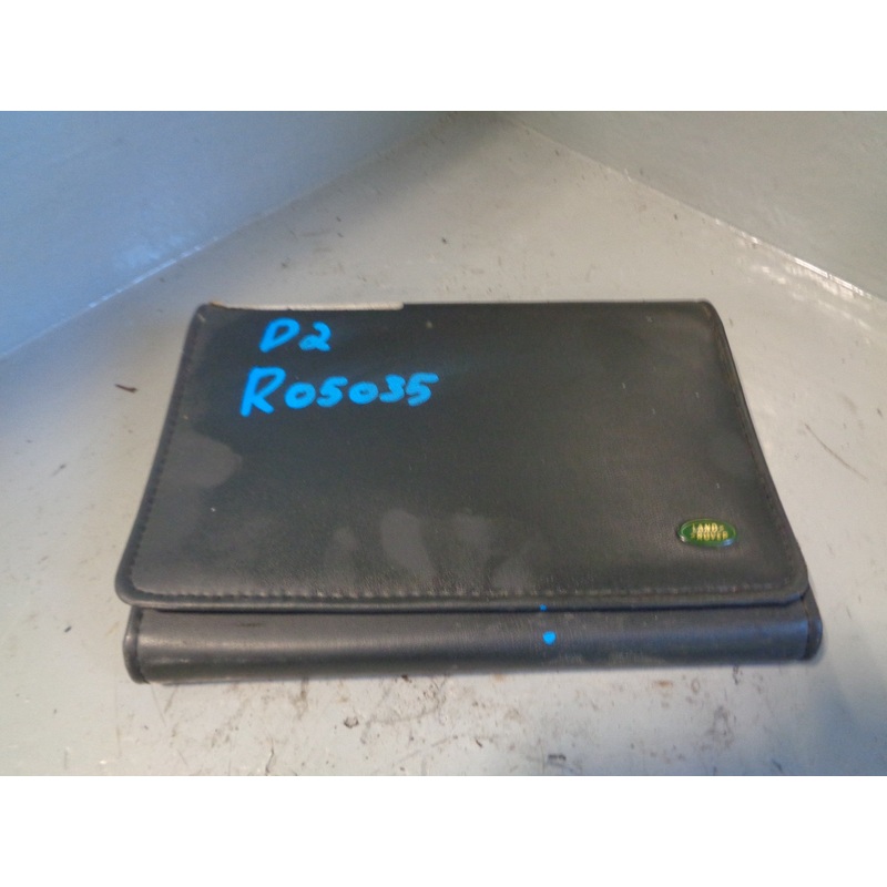 Discovery 2 Handbook User Manual In Wallet Land Rover 2002 to 2004 R05035
