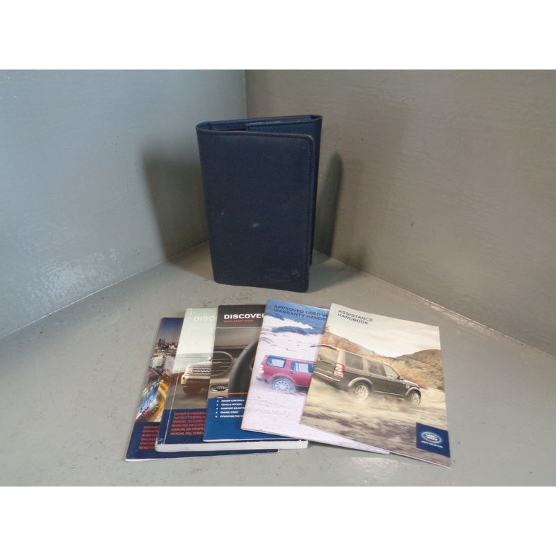 Discovery 4 Handbook User Manual in Wallet Land Rover 2009 to 2014 K18035