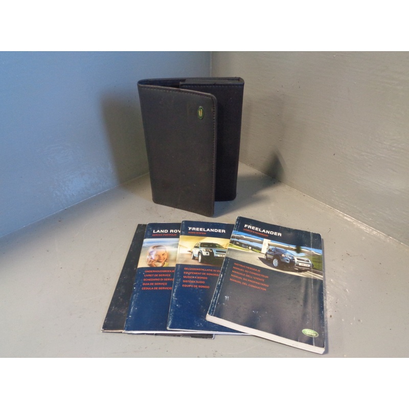 Freelander 1 Handbook User Manual in Wallet Land Rover 2004 to 2006 R17035