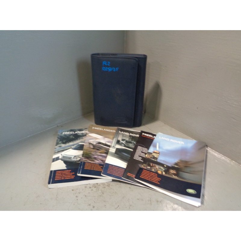 Freelander 2 Handbook User Manual in Wallet Land Rover 2006 to 2011 R25035