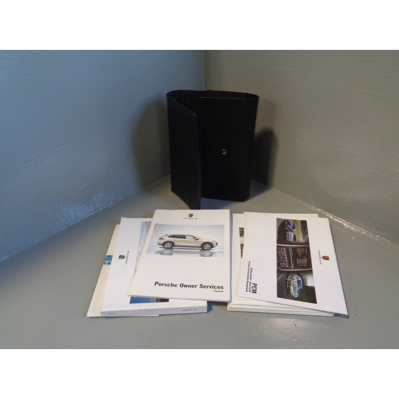 Porsche Cayenne 958.1 92A Handbook User Manual in Wallet 2011 to 2014