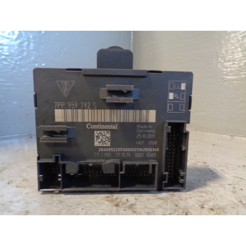 Porsche Cayenne 958 92A Door Module Near Side Front 7PP 959 792 2011 to 2018