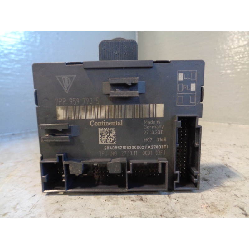 Porsche Cayenne 958 92A Door Module Off Side Front 7PP 959 793 2011 to 2018