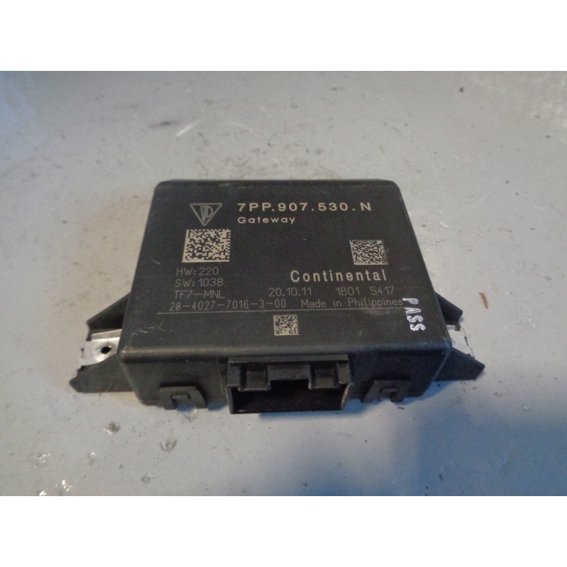 Porsche Cayenne 958 92A Gateway Control Module Unit 7PP.907.530 2011 to 2018