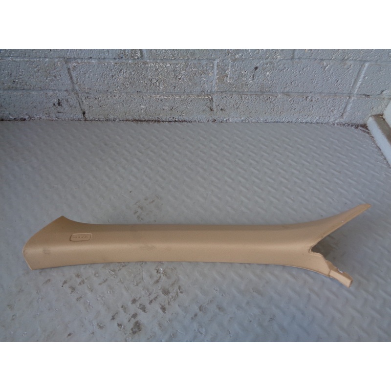Porsche Cayenne 958 92A Interior A Pillar Trim in Beige Near Side 7P5 867 233 S