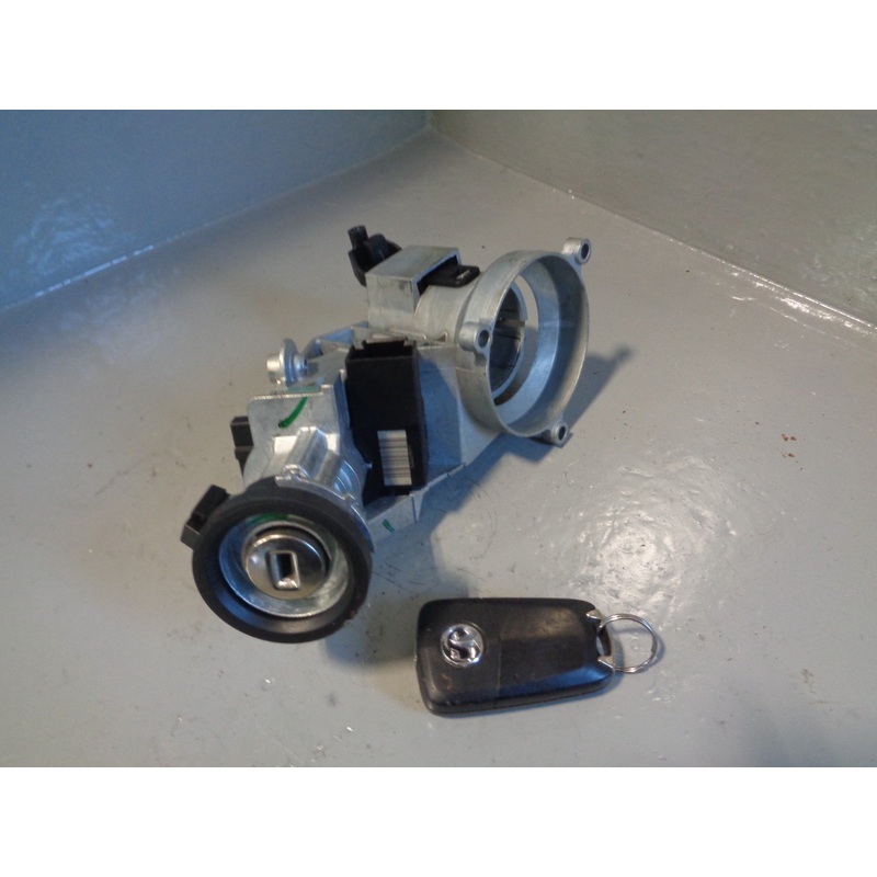 Vauxhall Corsa D Ignition Barrel with 1 x Key Fob 2 Button Remote 2006 to 2014