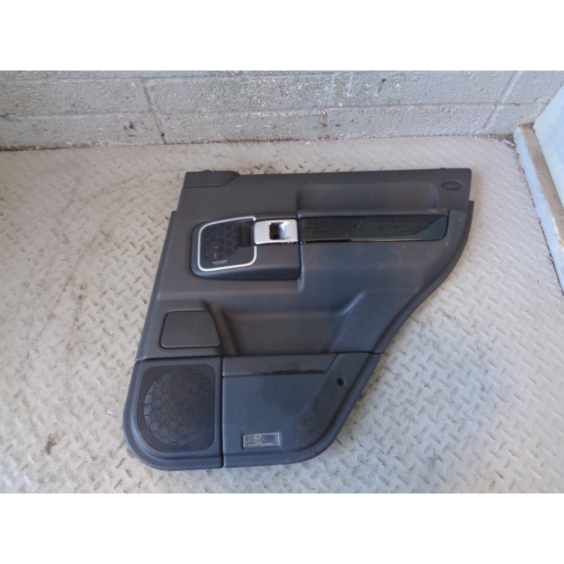 Range Rover L322 Door Card Off Side Rear Black Facelift 2006 to 2009 R01045