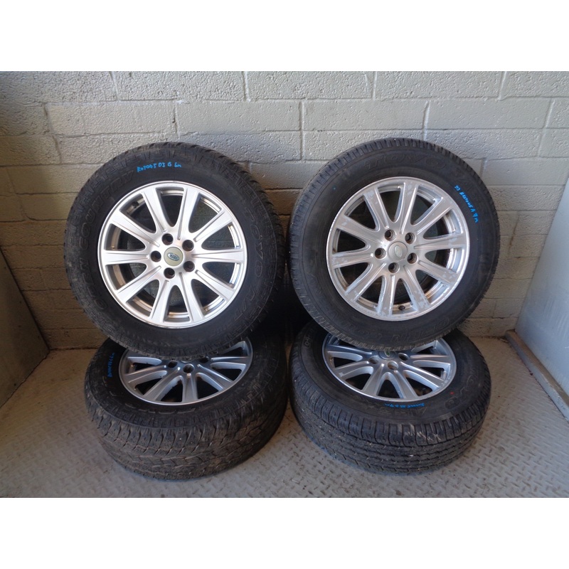 Discovery 3 Alloy Wheels and Tyres 255/60R18 Set of x 4 Land Rover R07045