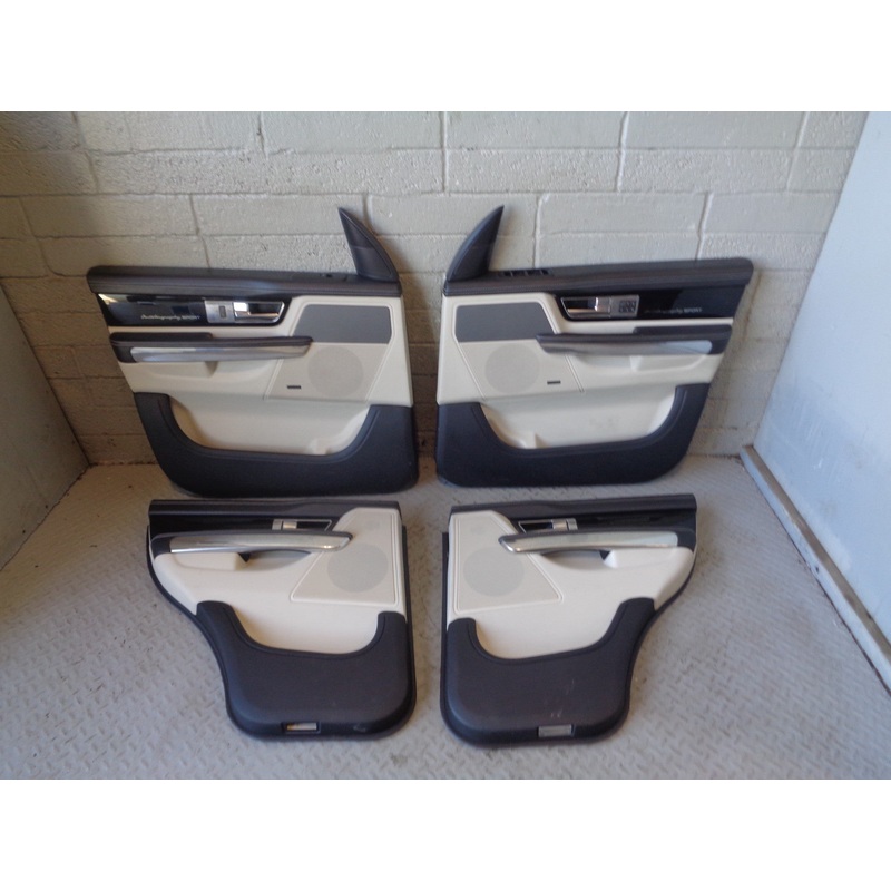 Range Rover Sport Door Cards in Ivory White Facelift L320 Autobiography L07055