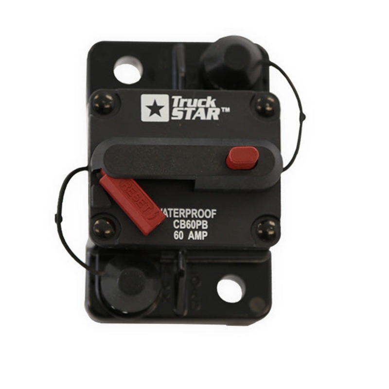 Buyers – 80 Amp Circuit Breaker,  Push-to-Trip Manual Reset