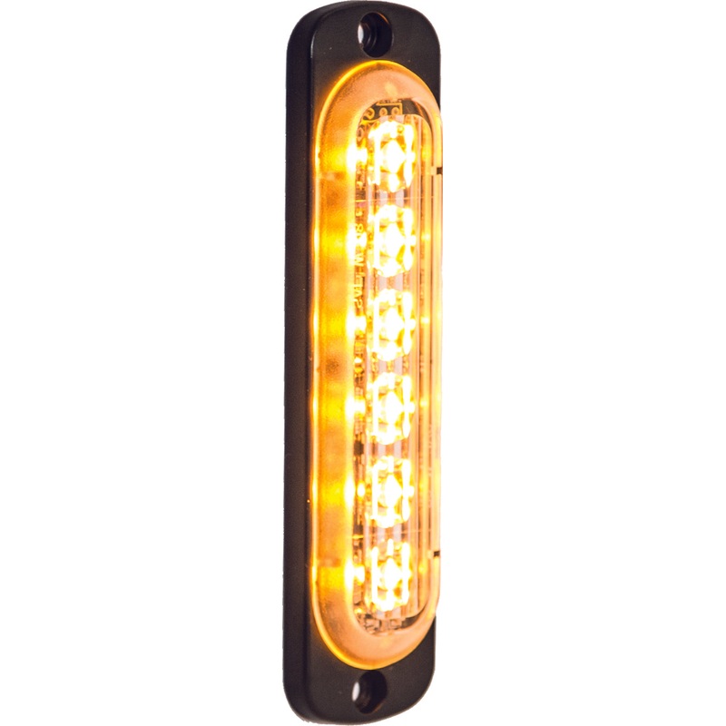 Buyers – 8891910 6 LED,  Amber,  1 Amp,  19 Flash patterns