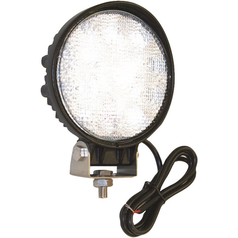 Buyers – 9 LED Clear Round Flood Light,  12 – 24 Volt