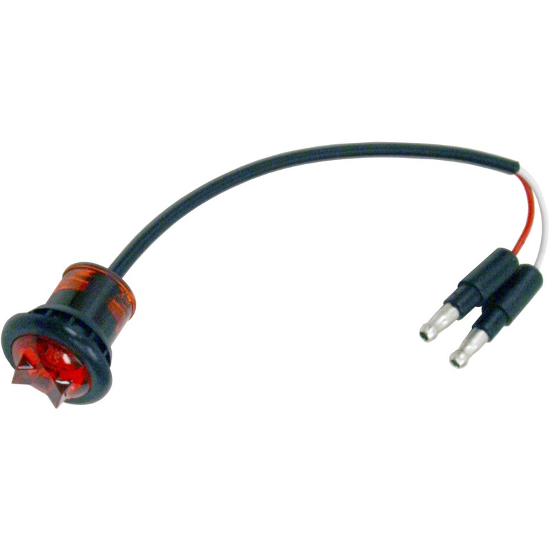 Buyers – Light, .75In, Rd, Marker, Red,  (1) Led W-
