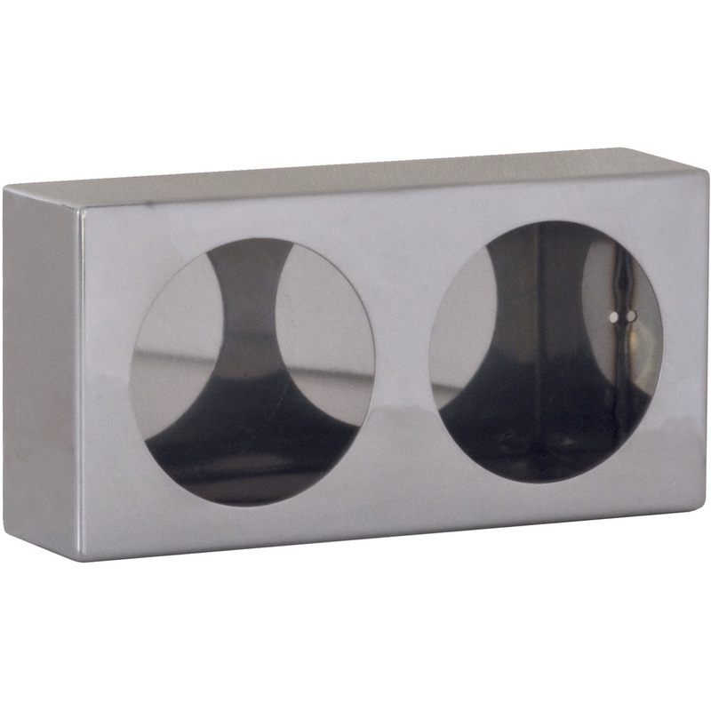 BUYERS LB6123SST – Stainless Dual 4″ Round Light Box