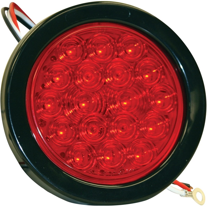 Buyers – Light, 4In, Round, Stop-Turn-Tail, 18 Led,
