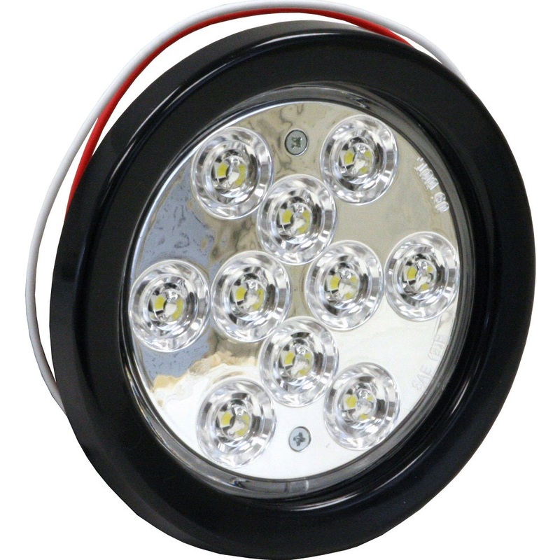 Buyers – Light, 4Inrd, Back-Up, 10 Led, Clear, W-