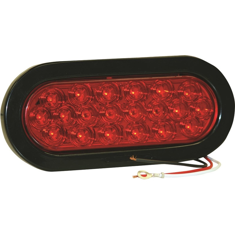 Buyers – Light, 6.5In, Oval, Stop-Turn-Tail, 20 Led,