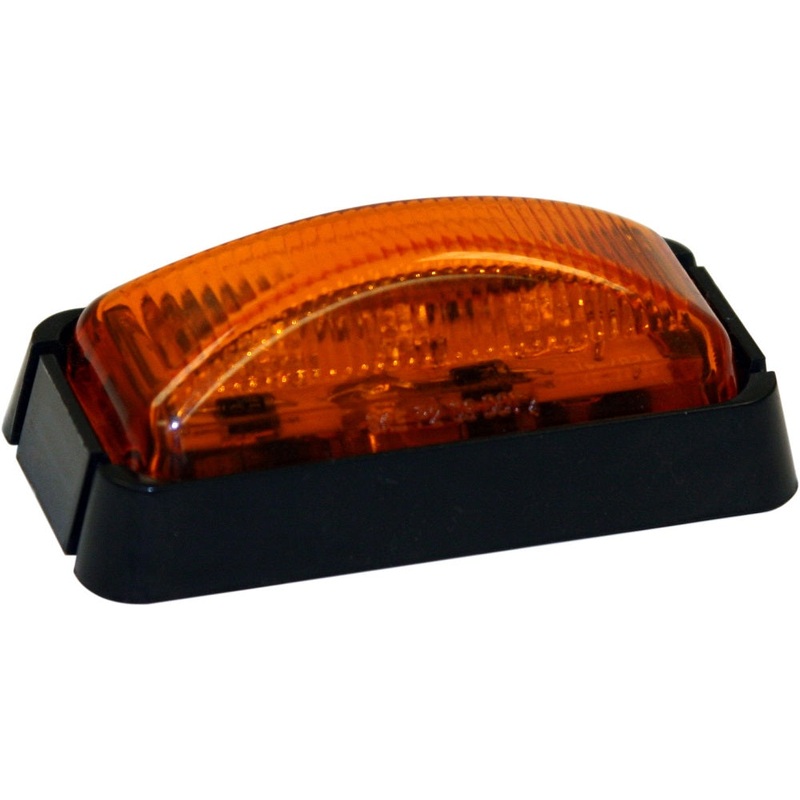 Buyers – Light, Marker, 3 Led, Amber, 2.5In Rect