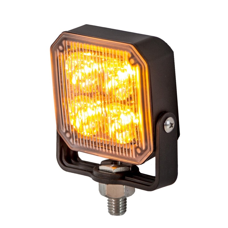 Buyers – Light, Strobe, 2.85In, 4 Led, Amber, 12-24V,