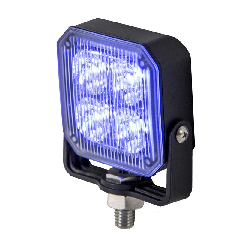 Buyers – Light, Strobe, 2.85In, 4 Led, Blue, 12-24V,
