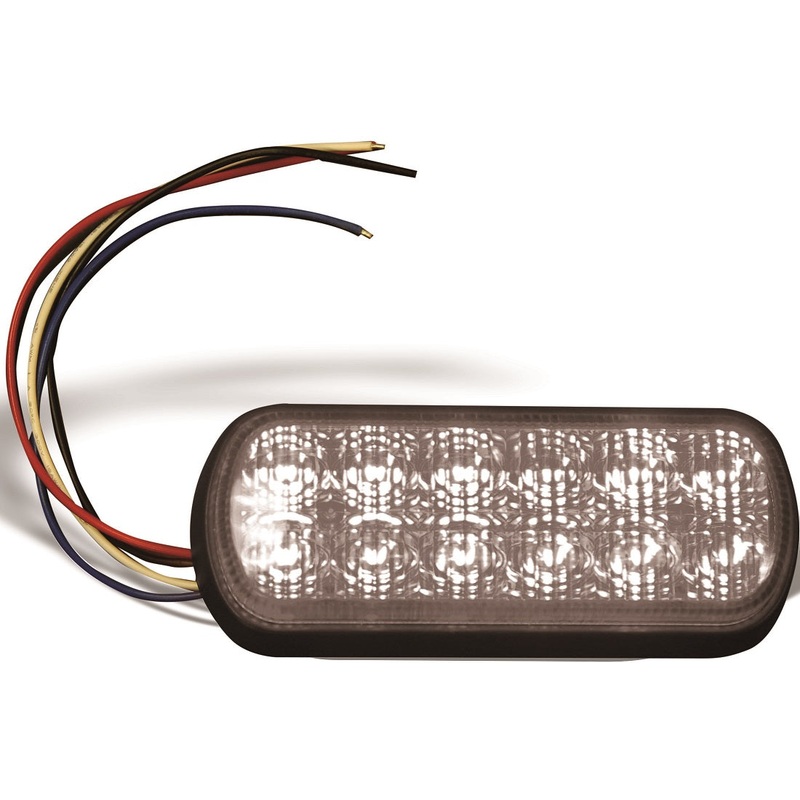Buyers – Light, Strobe, 5In, Clear,  12 Led, 10-30, Vdc