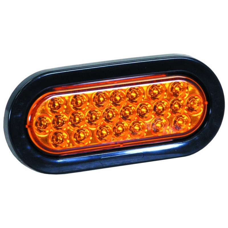 Buyers – Light, Strobe, 6.5In Oval,  Amber, Led,