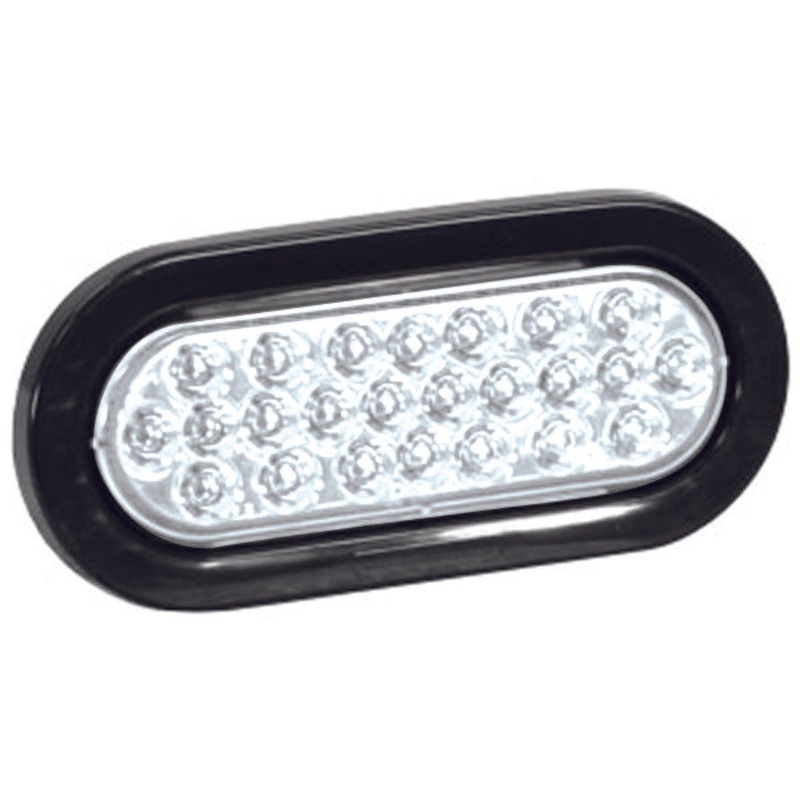 Buyers – Light, Strobe, 6.5In Oval,  Clear, 24 Led, Re