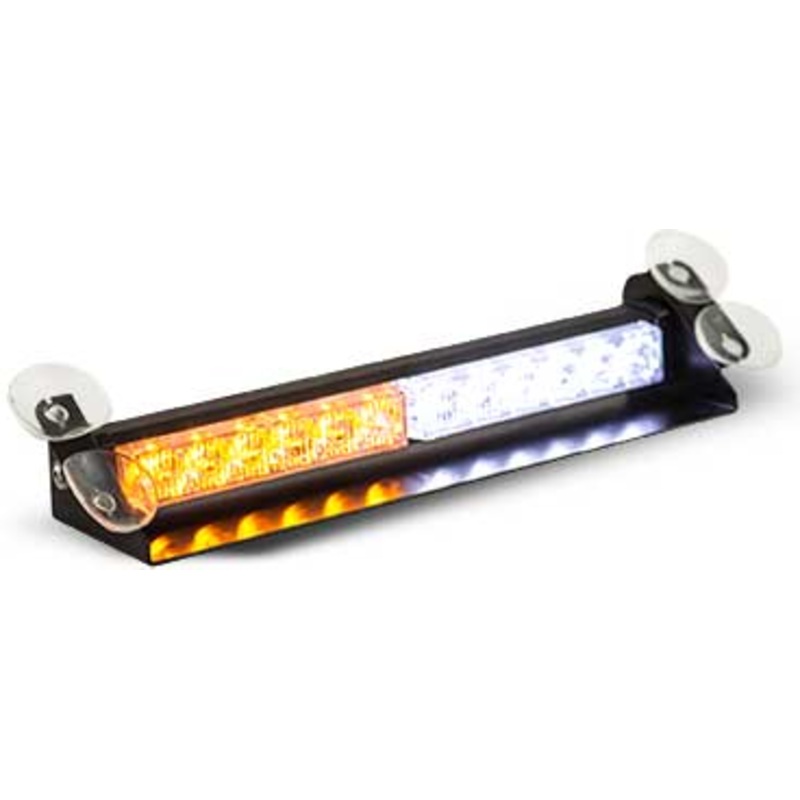 Buyers – Lightbar, Dash, 12 Led, 12-24V, Amber-Clear