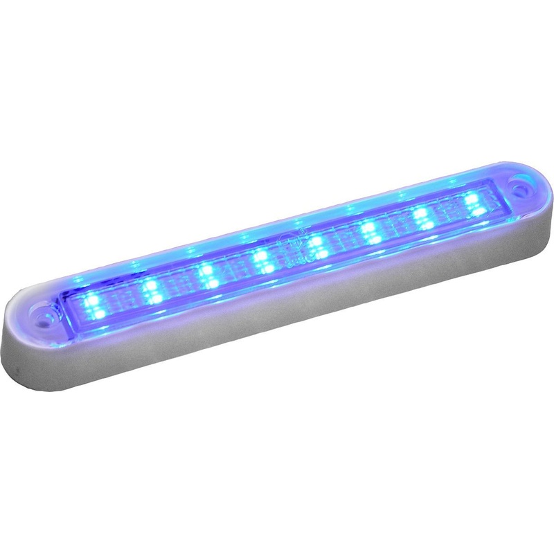 Great White    388WB   Blue w-White Bracket   LED Interior-Exterior Dome, Utility & Accent Light Single