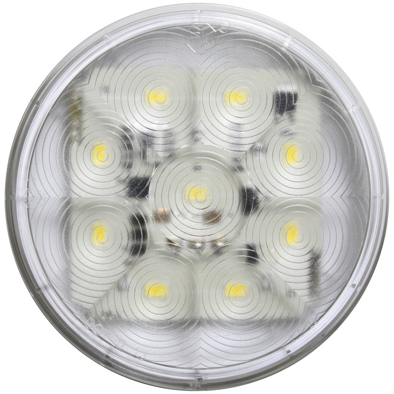 LumenX  817W-9  4″ Round LED Work Light Single
