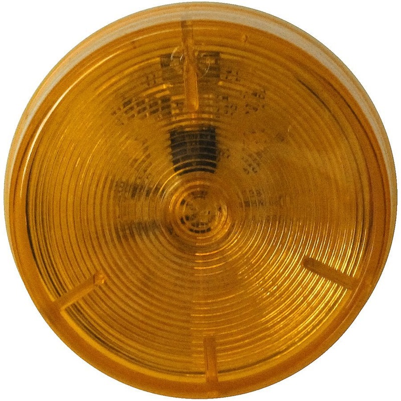 Piranha LED   163A   Amber, Clearance Light   2 1-2″ Clearance & Side Marker Light