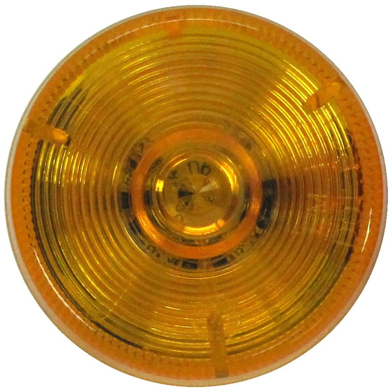 Piranha LED   165A   Amber, Clearance Light   2″ Clearance & Side Marker Light