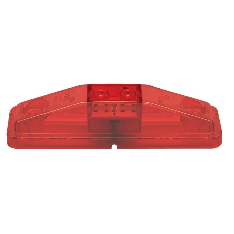 Piranha LED   169R   Red   LED Clearance-Side Marker Light Single