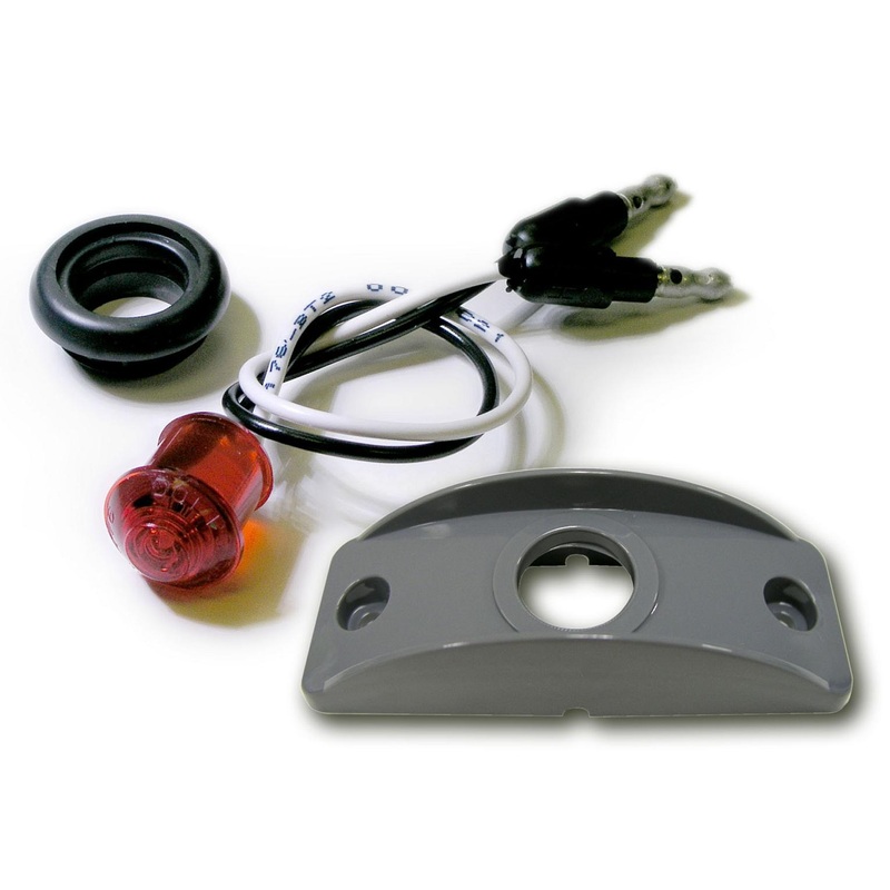 Piranha LED   177BKR   Kit   Clearance-Side Marker Light Single