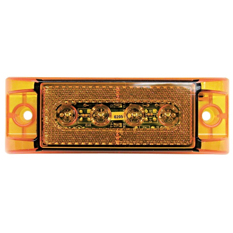 Piranha LED   188A   Amber   Clearance & Side Marker Light (2-Wire) Single