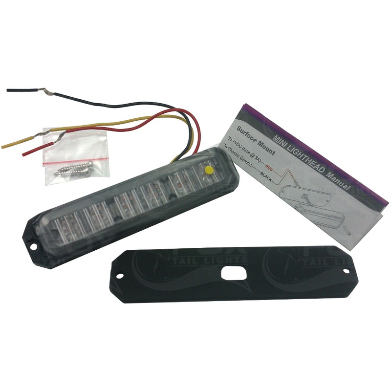 Piranha  LED   4153SA   Surface Mount   LED Compact Programmable Strobes Single