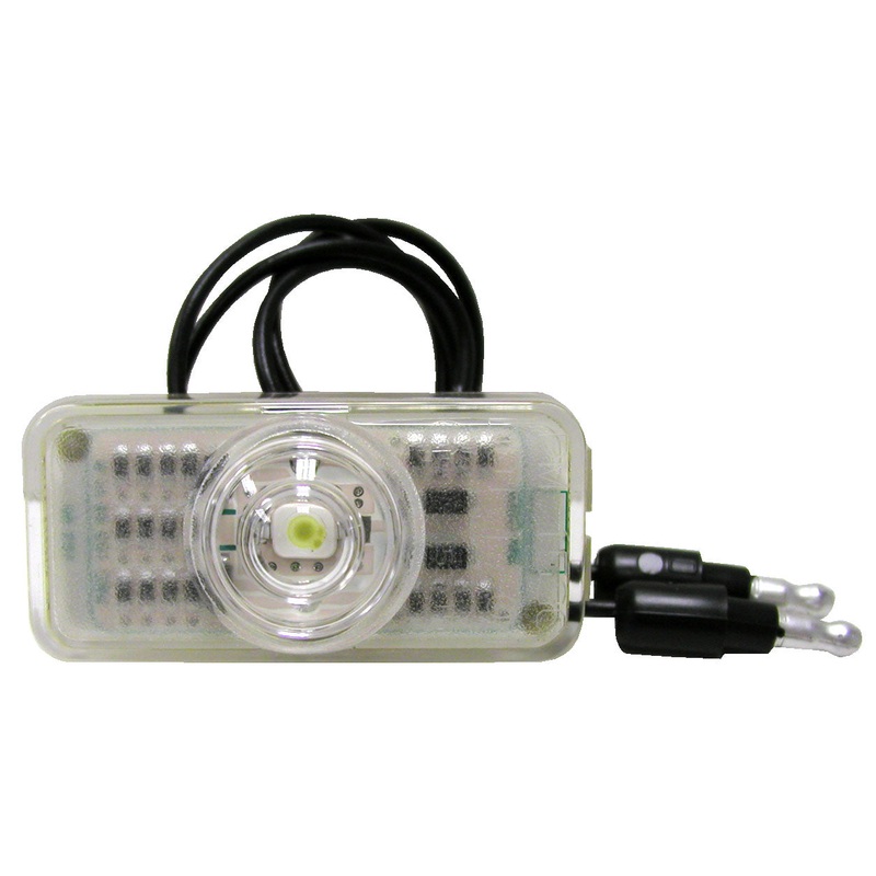Piranha  LED   M153C-BT2   White w- .180 Bullets   LED Utility & License Light