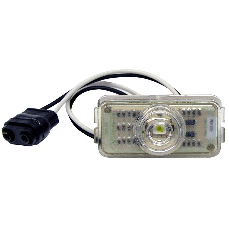 Piranha  LED   M153C-MV-P   White w- Plug   LED Utility & License Light