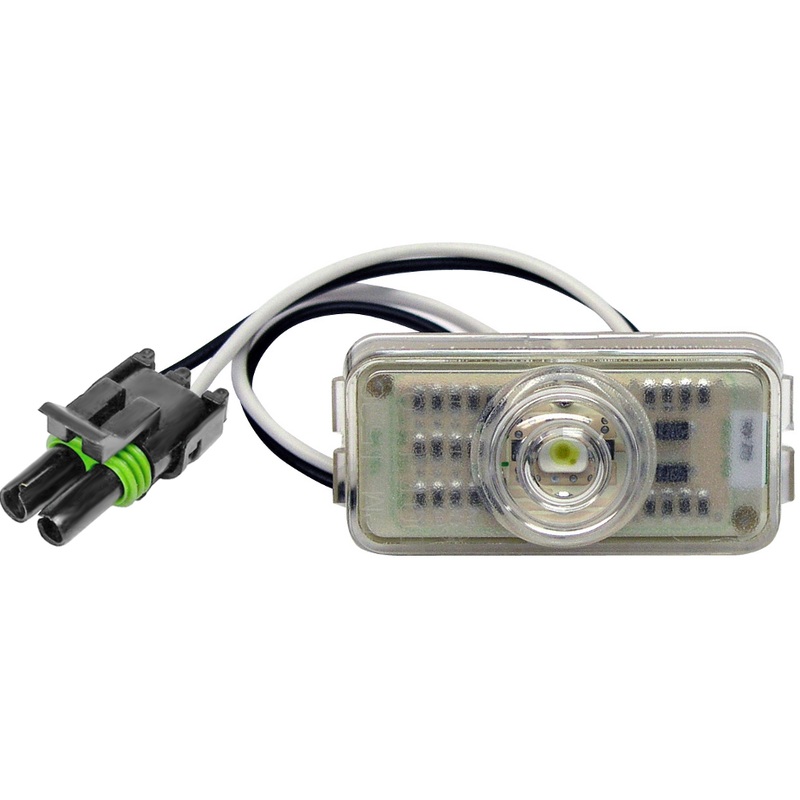 Piranha LED   M153C-MV-PKD   White w-Hardshell Connector   LED Utility & License Light