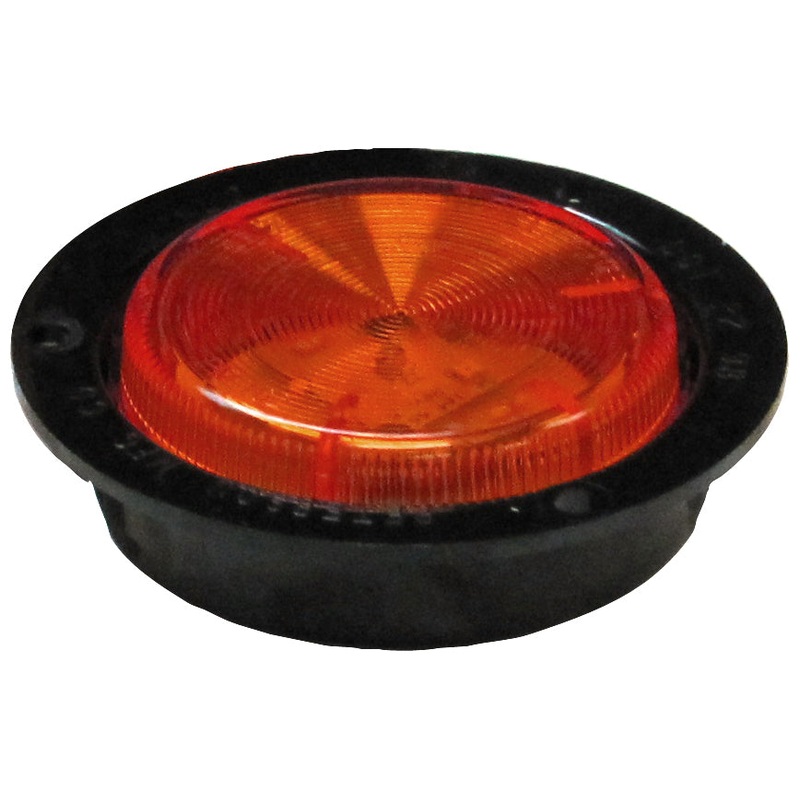 Piranha LED   M162FR   Red, Flush Mt.   2 1-2″ Clearance-Side Marker Light