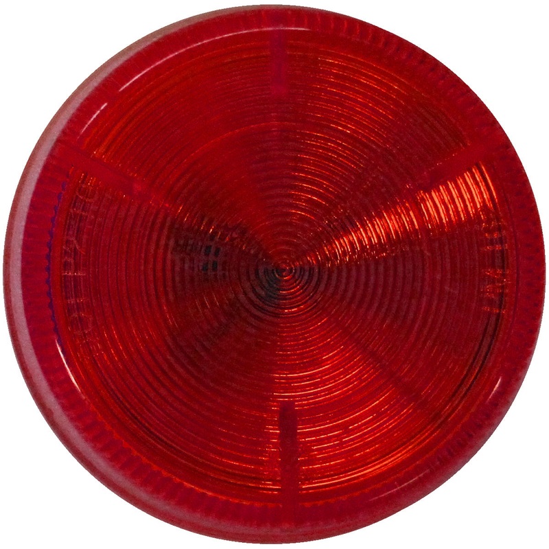 Piranha LED   M162R   Red   2 1-2″ Clearance-Side Marker Light Grommet Mount